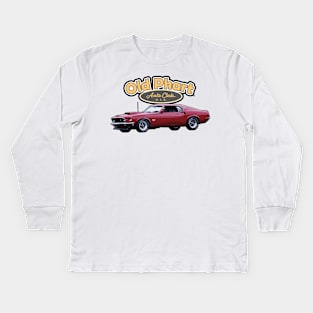 Old Phart Auto Club - Mustang Kids Long Sleeve T-Shirt